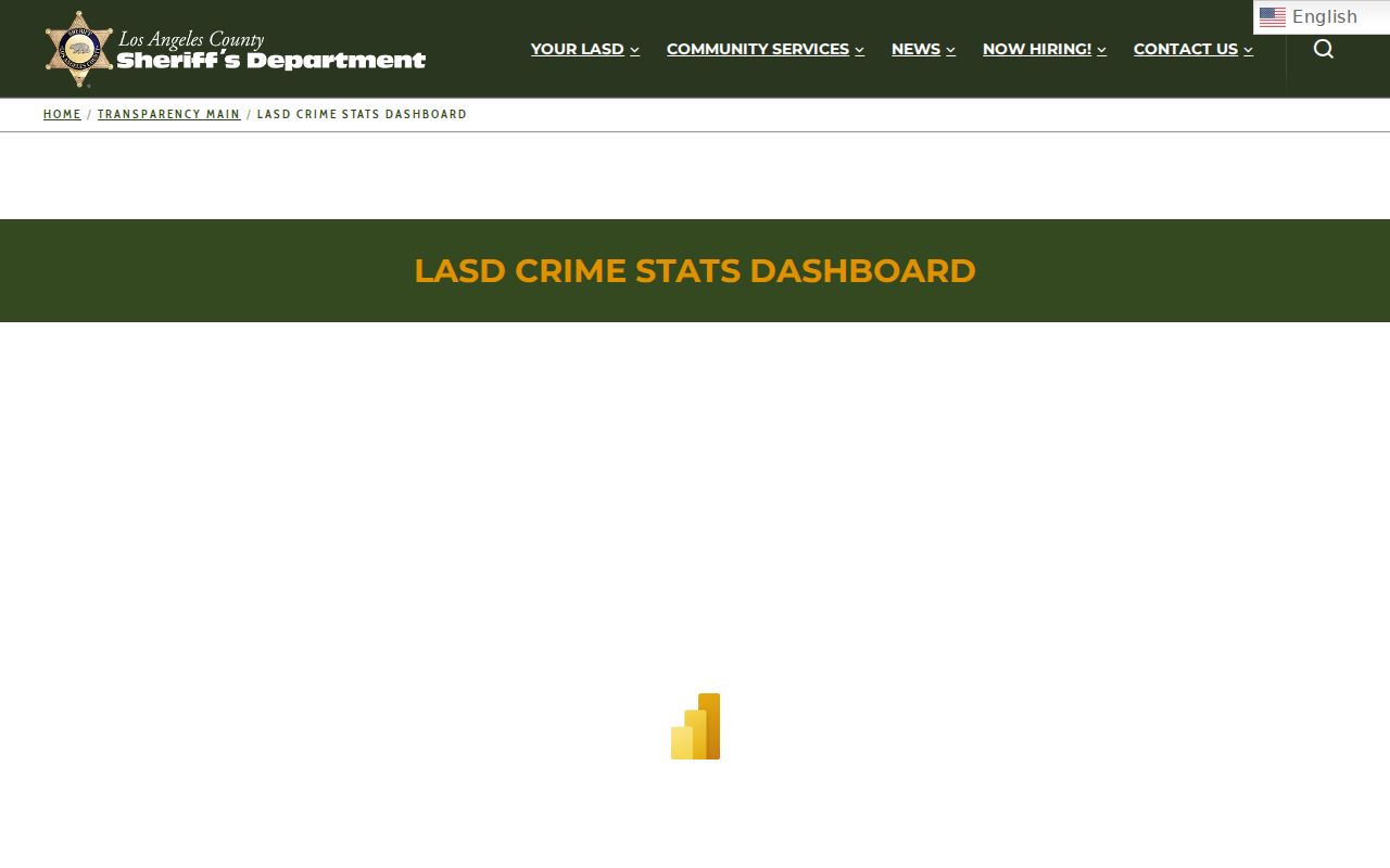 Santa Clarita criminal records context in the LASD Crime Stats Dashboard